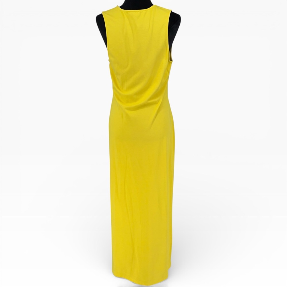 Staud Bari Dress Women’s Size L yellow - Picture 3 of 6